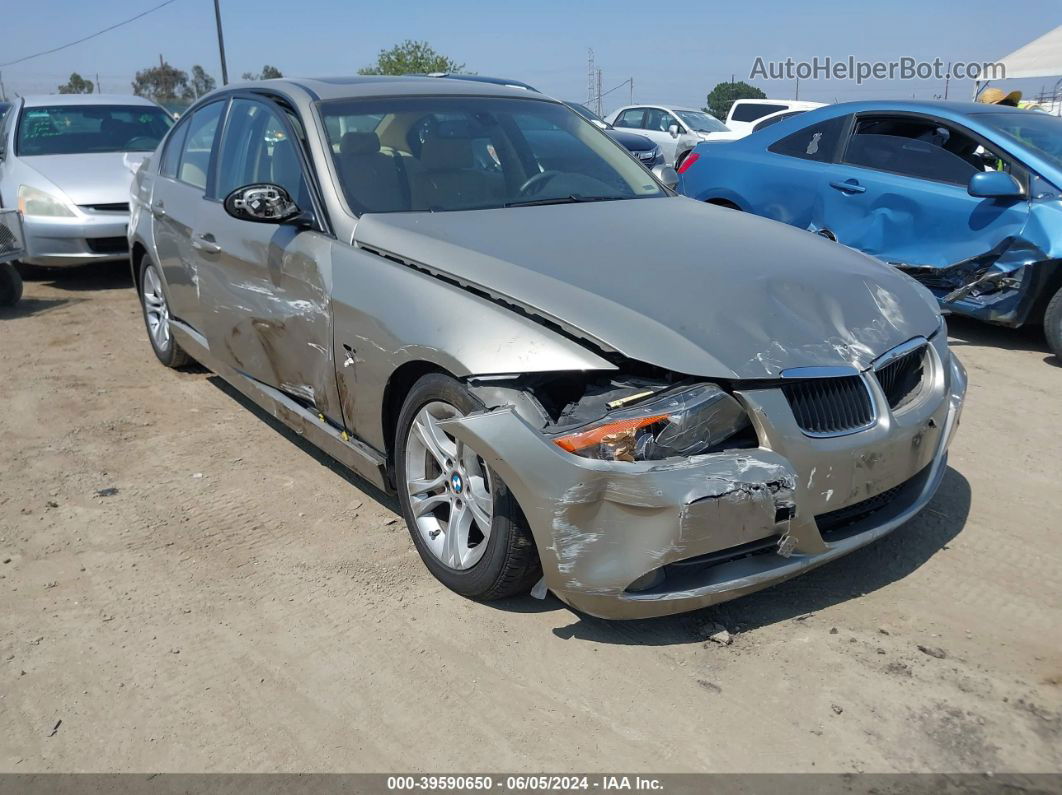 2008 Bmw 328i   Beige vin: WBAVC53558FZ87539