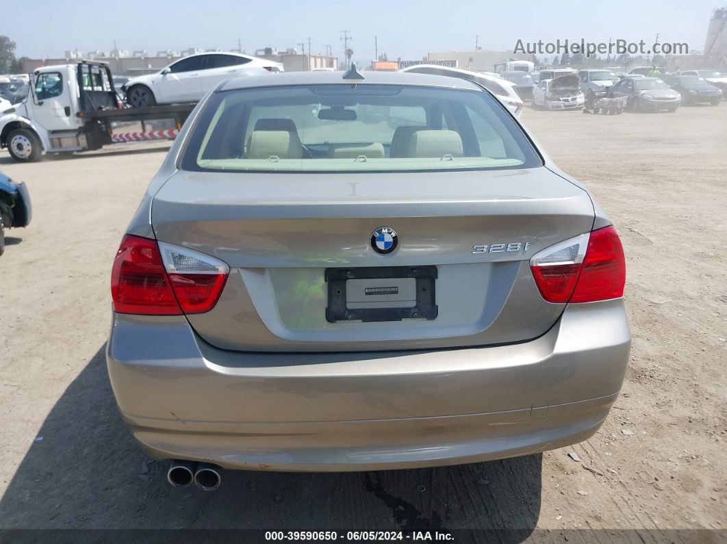 2008 Bmw 328i   Beige vin: WBAVC53558FZ87539