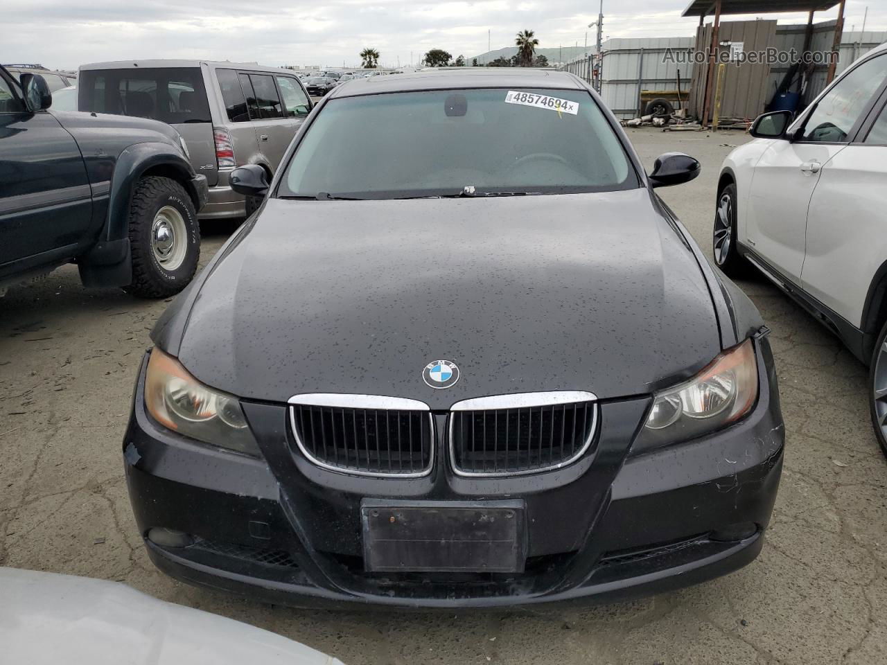 2008 Bmw 328 I Sulev Black vin: WBAVC53568FZ86237