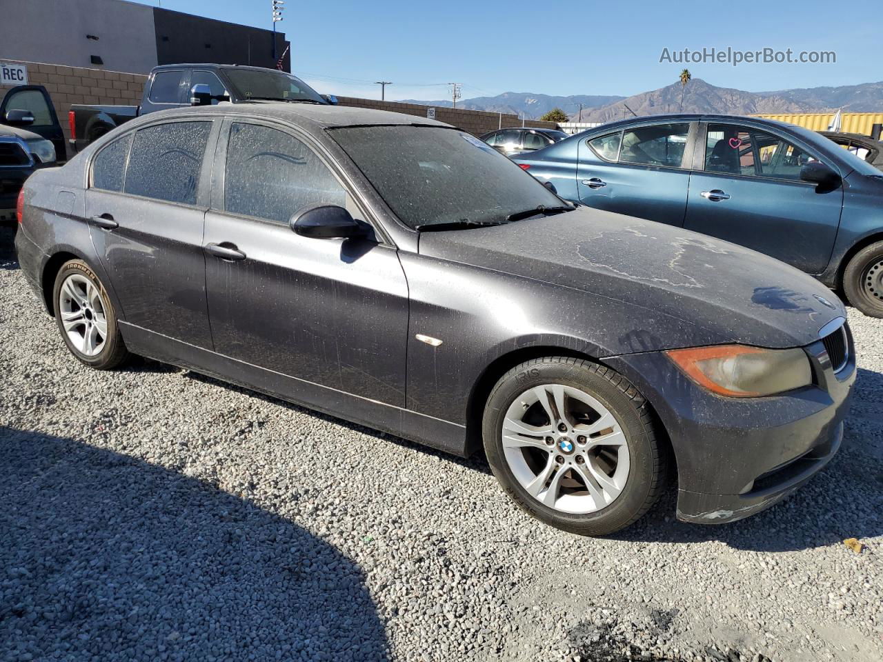 2008 Bmw 328 I Sulev Угольный vin: WBAVC53568FZ87260