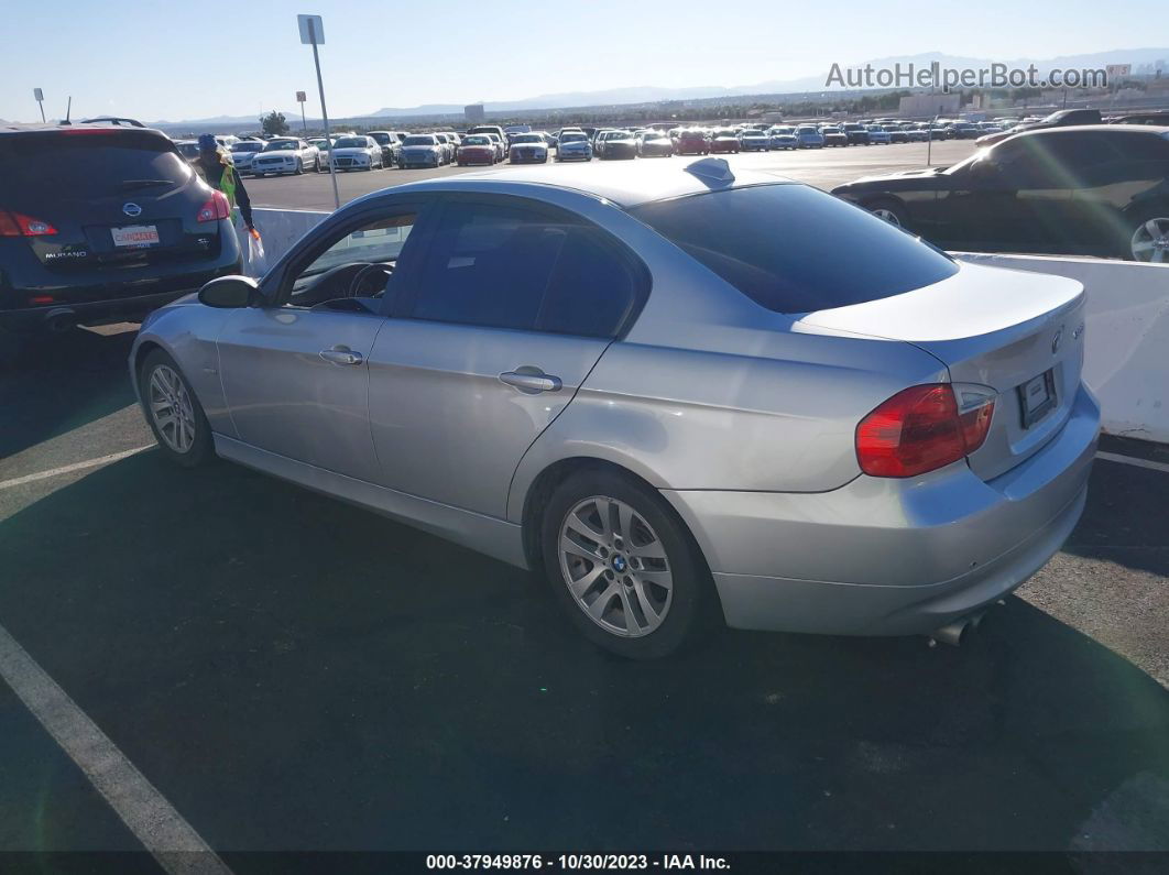 2008 Bmw 328i   Silver vin: WBAVC53588F009892