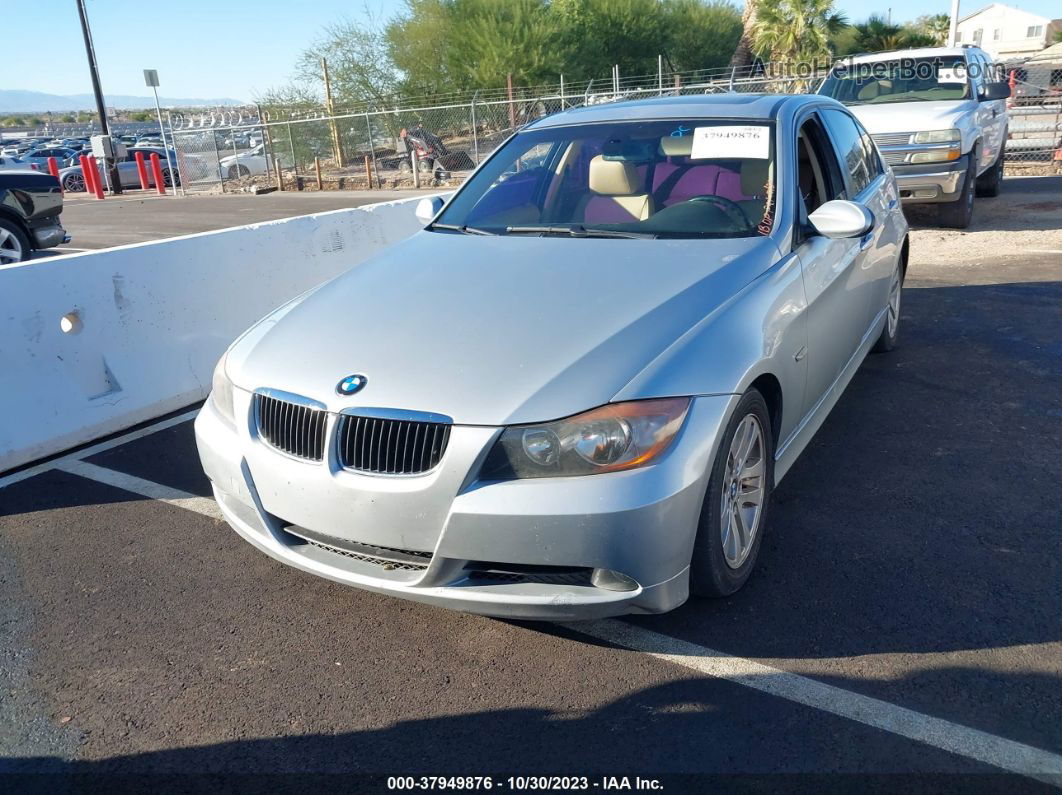 2008 Bmw 328i   Silver vin: WBAVC53588F009892