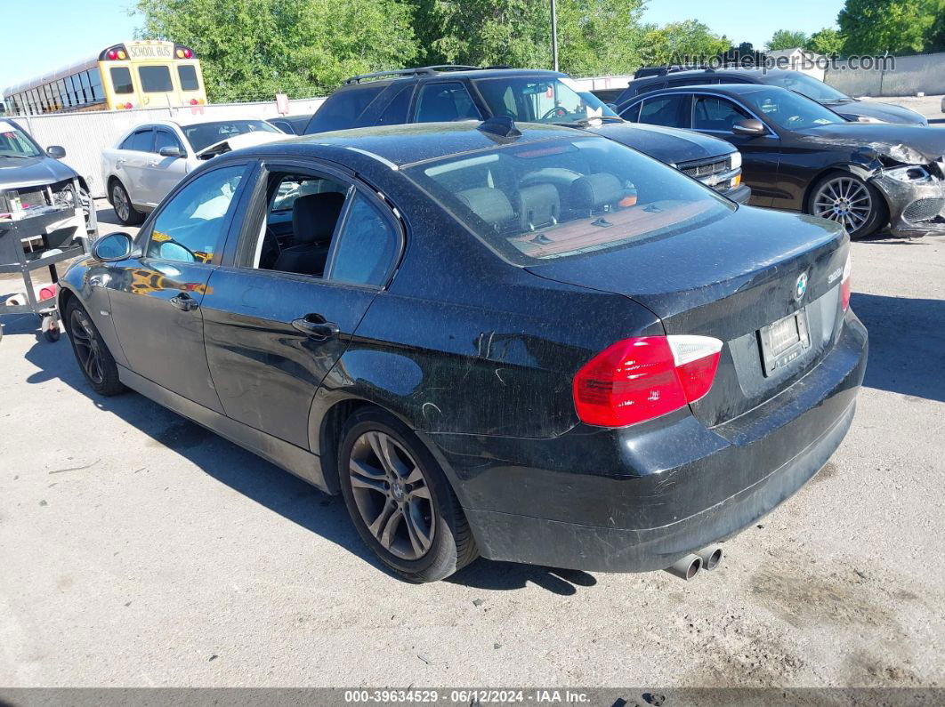 2008 Bmw 328i   Black vin: WBAVC57538NK77670