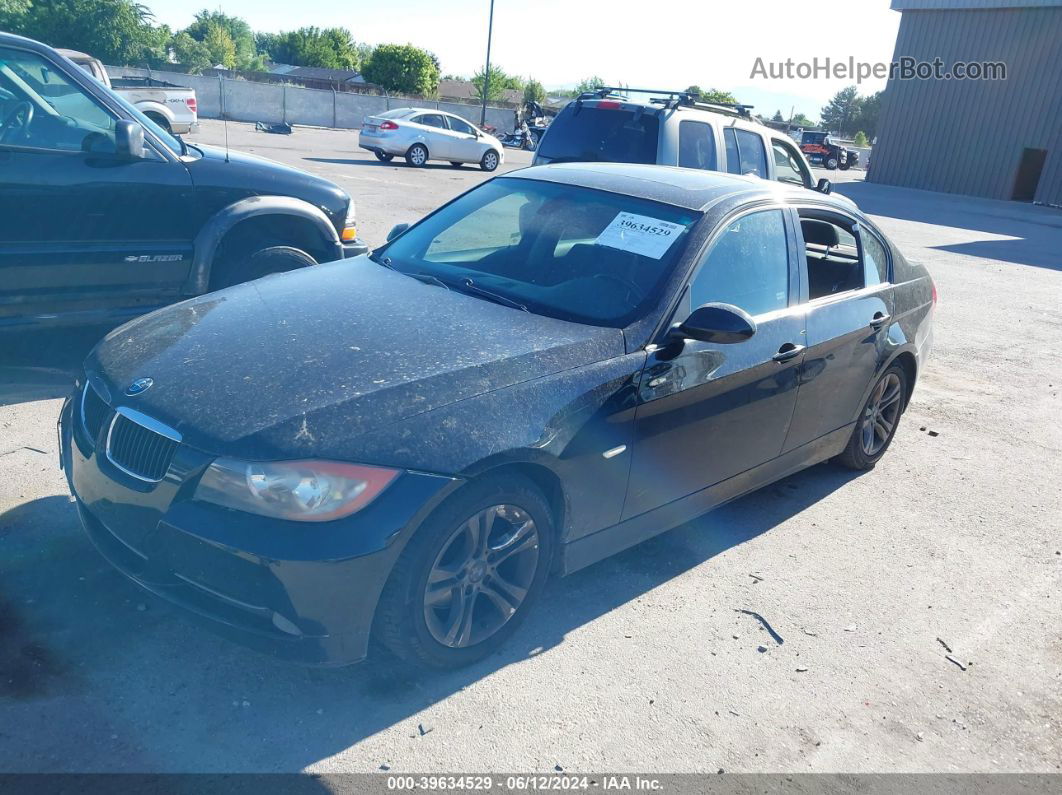 2008 Bmw 328i   Black vin: WBAVC57538NK77670