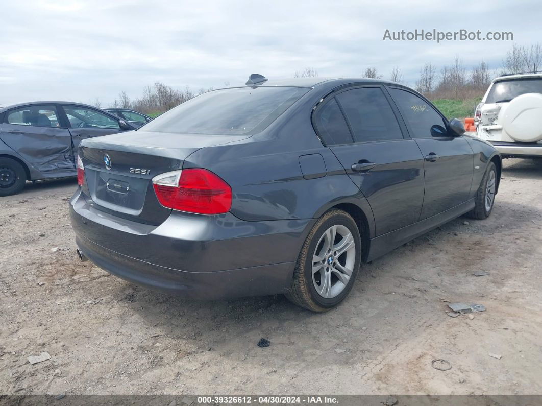 2008 Bmw 328i   Серый vin: WBAVC57588NK77843