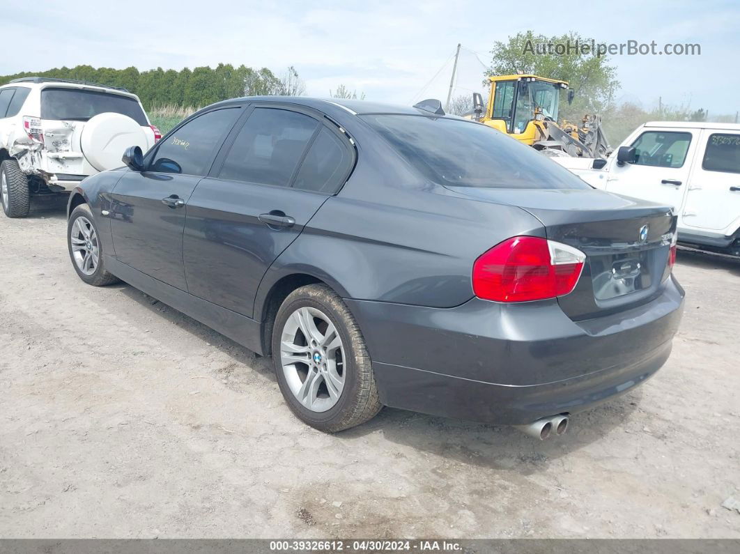 2008 Bmw 328i   Серый vin: WBAVC57588NK77843