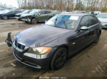 2008 Bmw 328xi Gray vin: WBAVC73508KP38567