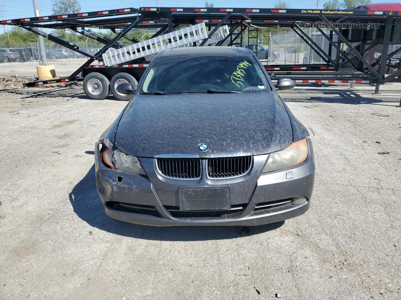 2008 Bmw 328 Xi Sulev Gray vin: WBAVC73508KP38875