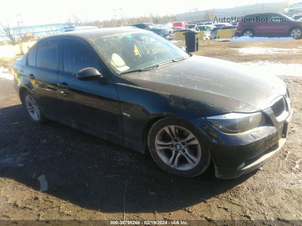 2008 Bmw 328xi   Black vin: WBAVC73548KX91174