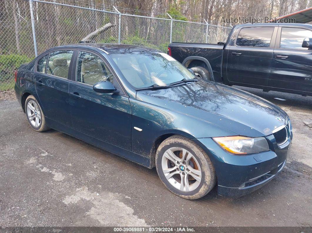 2008 Bmw 328xi   Green vin: WBAVC73598KX91395