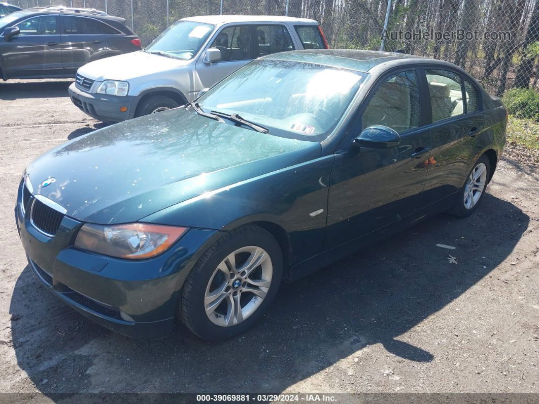 2008 Bmw 328xi   Green vin: WBAVC73598KX91395