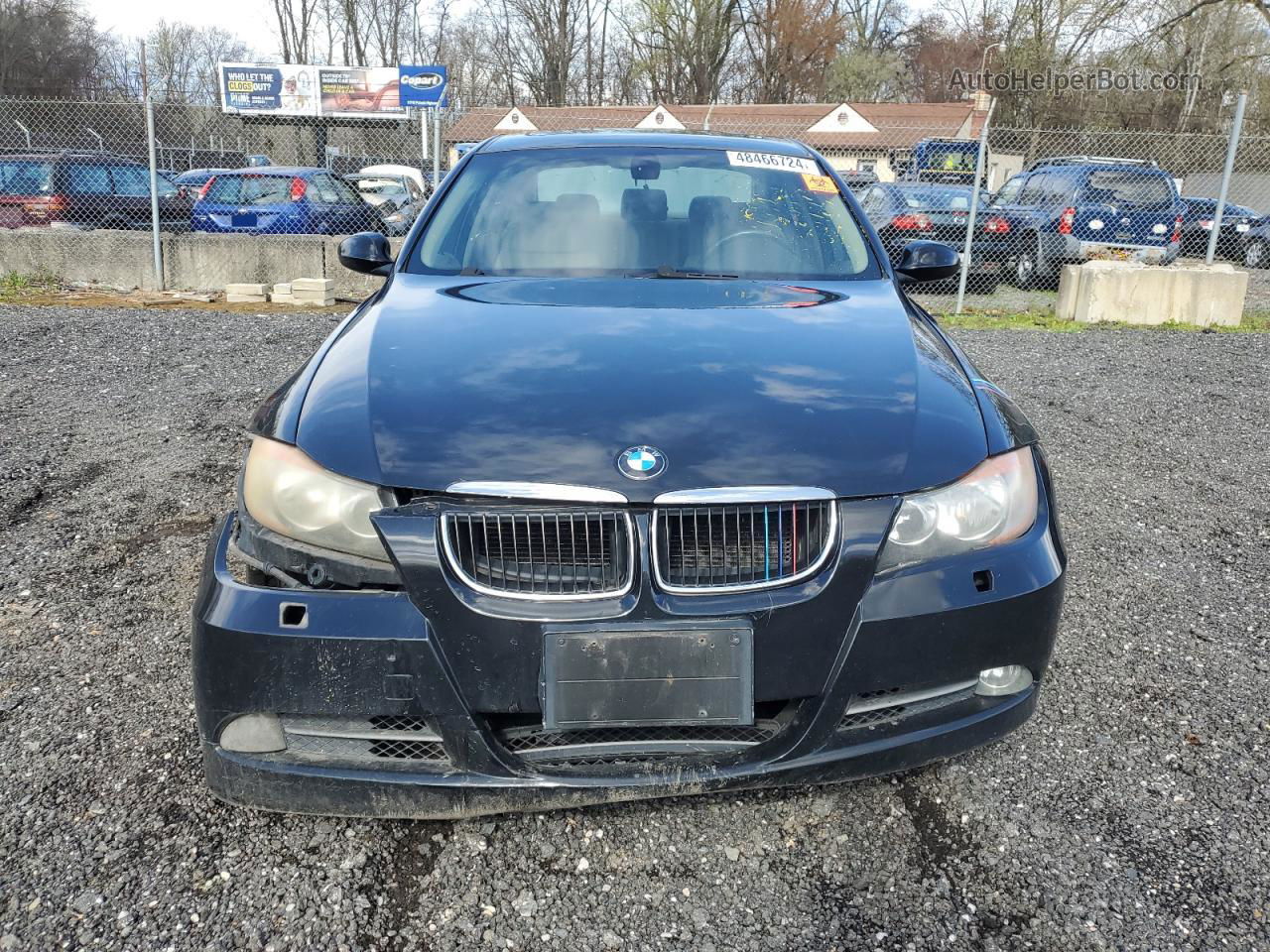 2008 Bmw 328 Xi Sulev Black vin: WBAVC735X8KX90238