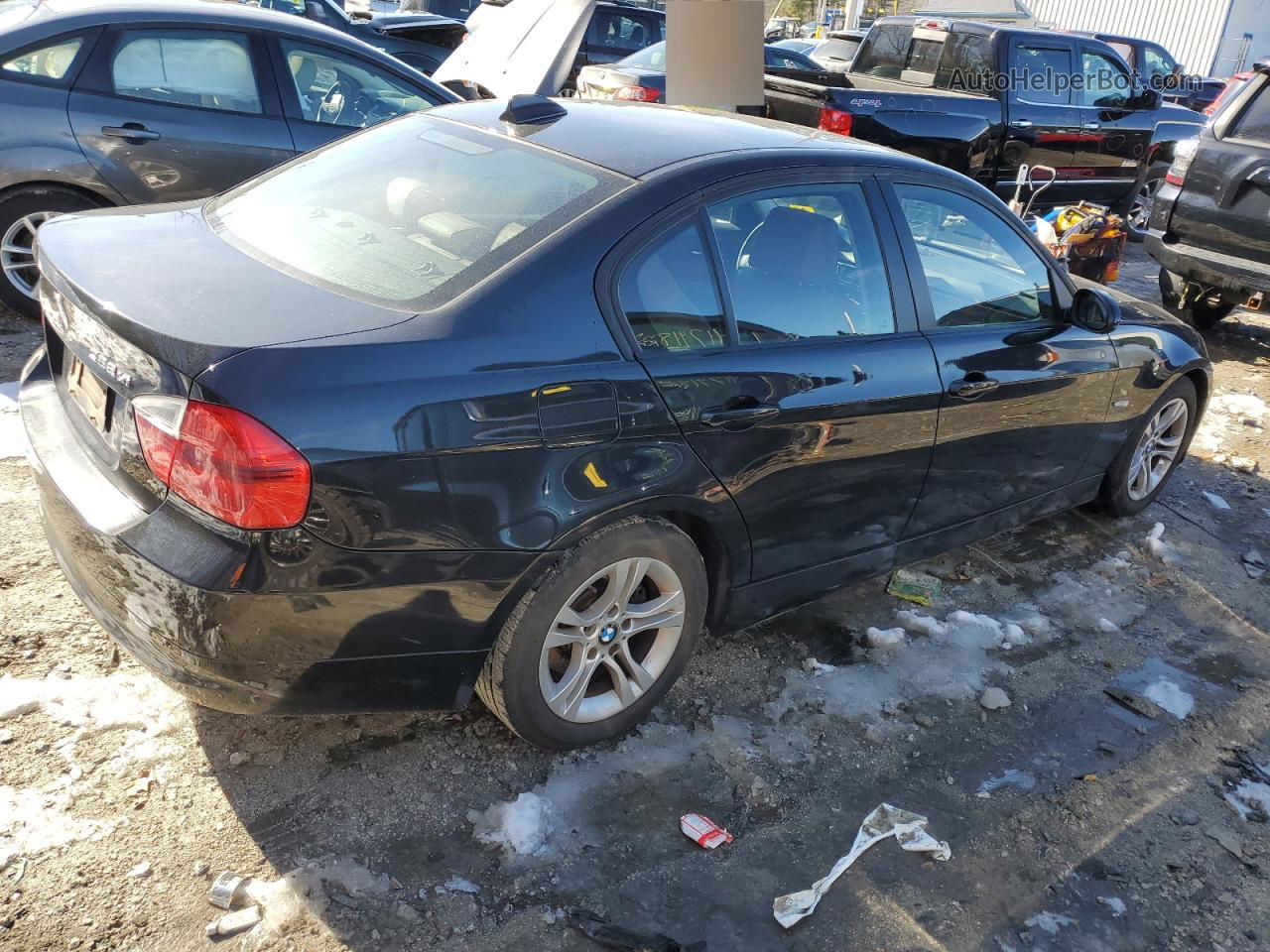 2008 Bmw 328 Xi Black vin: WBAVC93508K056476