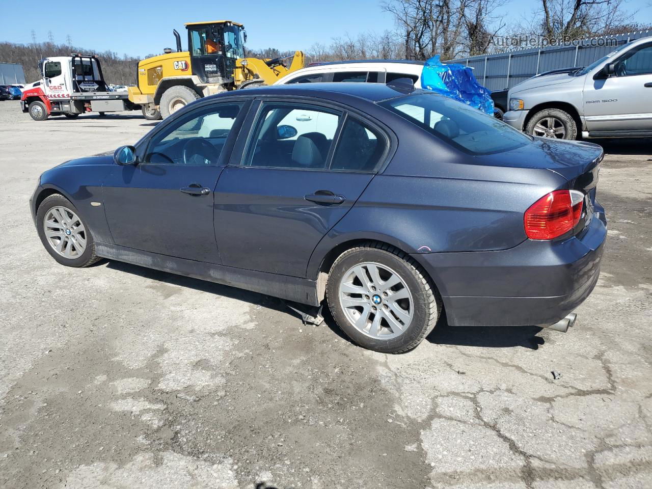 2008 Bmw 328 Xi Gray vin: WBAVC93528K035757