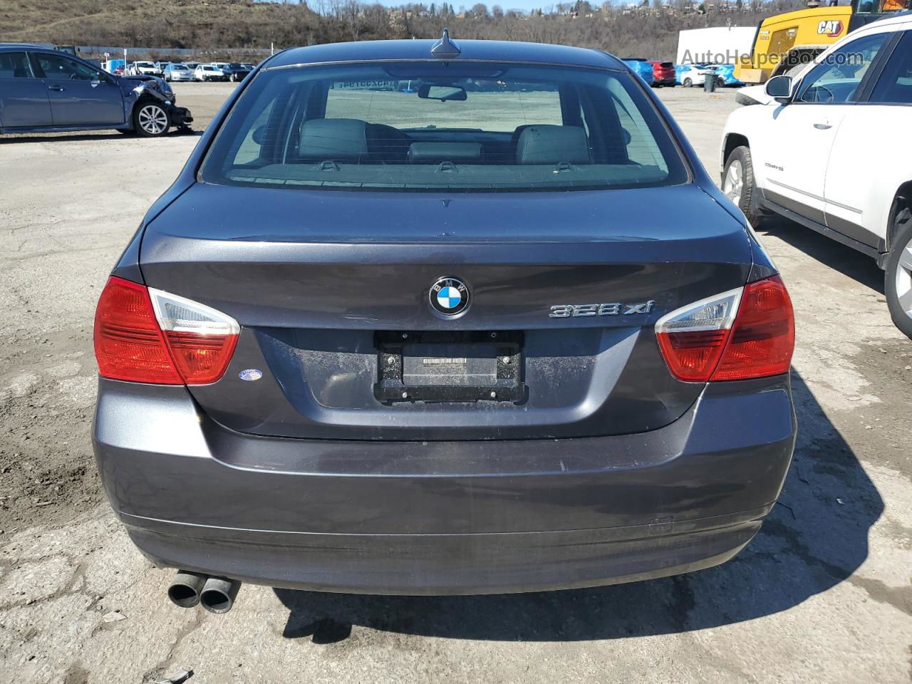 2008 Bmw 328 Xi Серый vin: WBAVC93528K035757