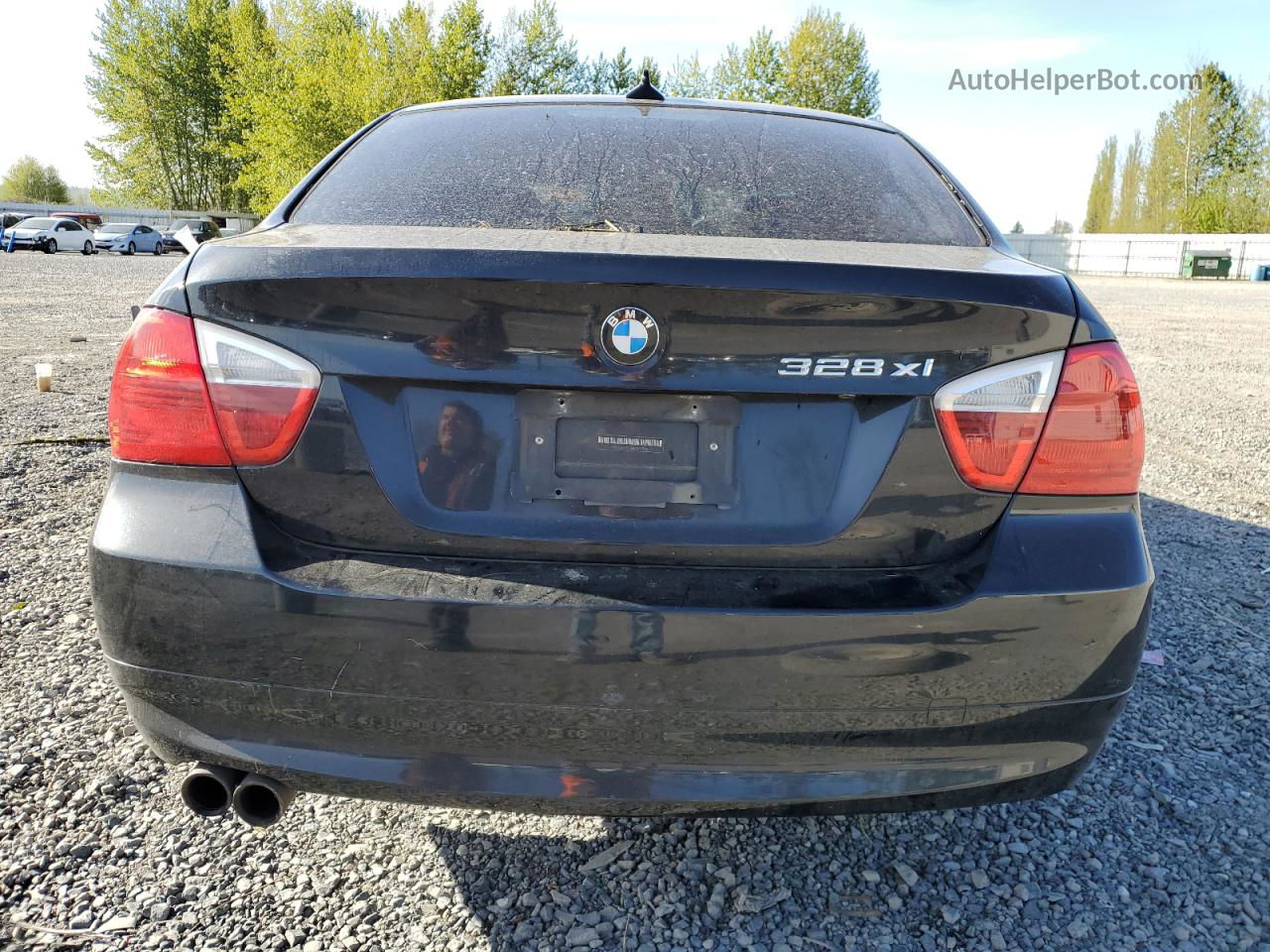 2008 Bmw 328 Xi Черный vin: WBAVC93528K042398