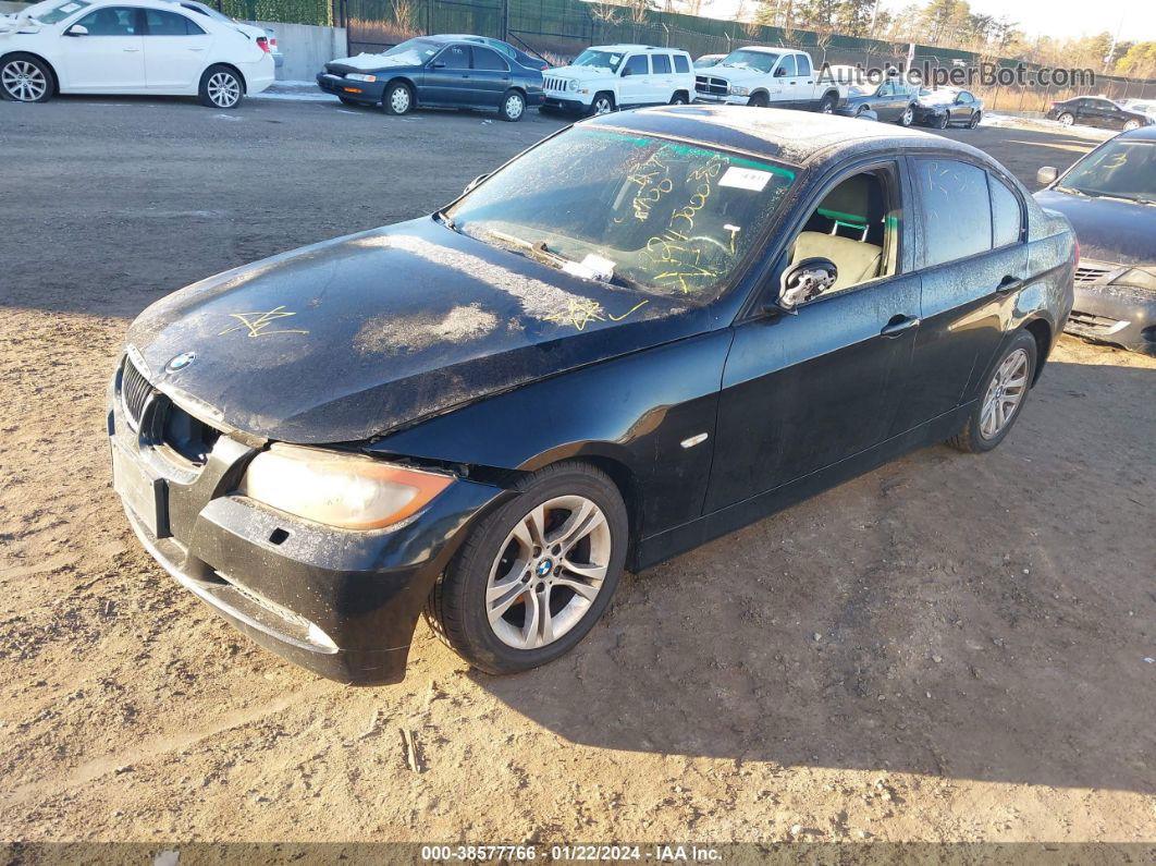 2008 Bmw 328xi   Black vin: WBAVC93528K056785