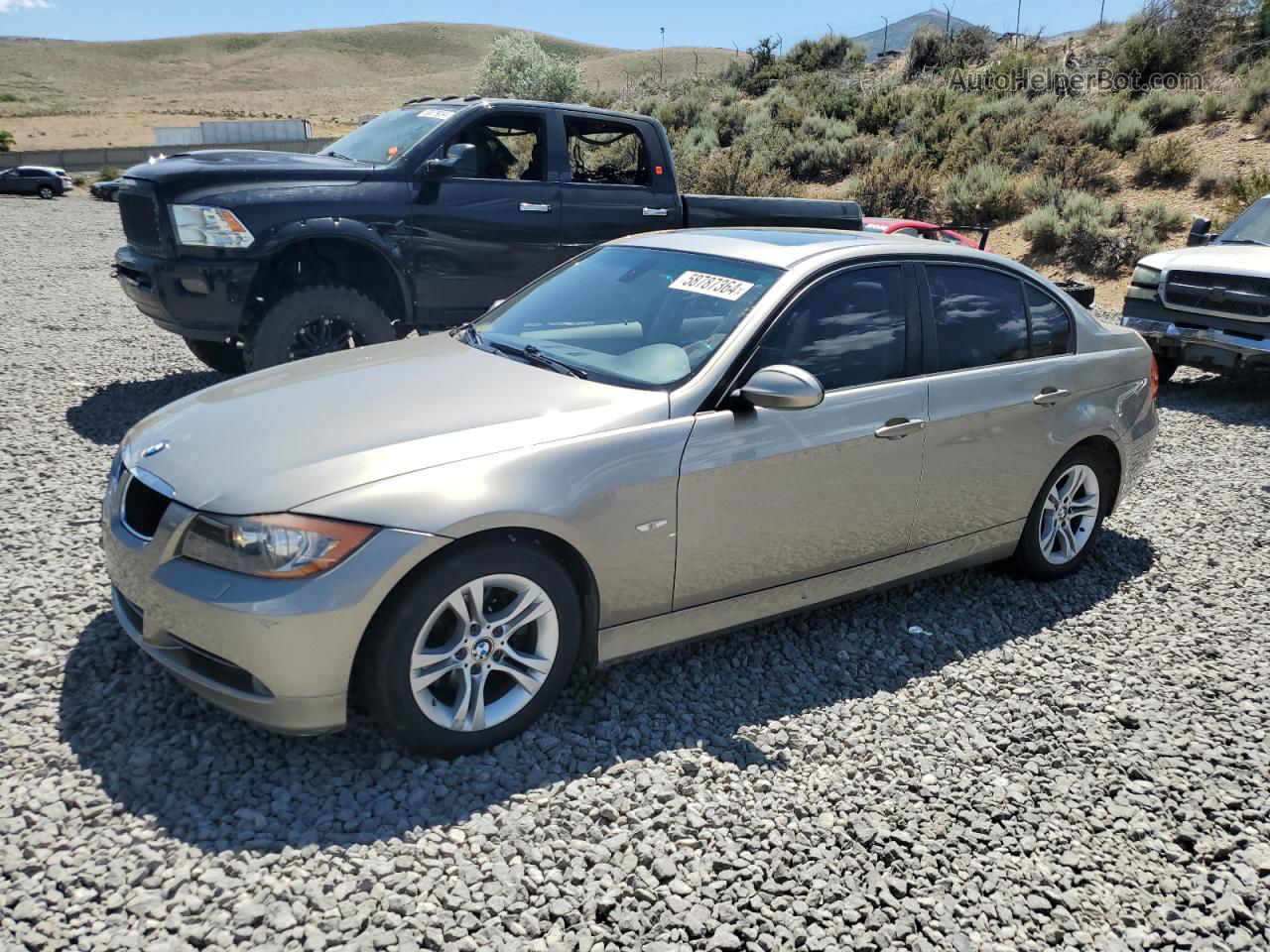 2008 Bmw 328 Xi Золотой vin: WBAVC93538K040420