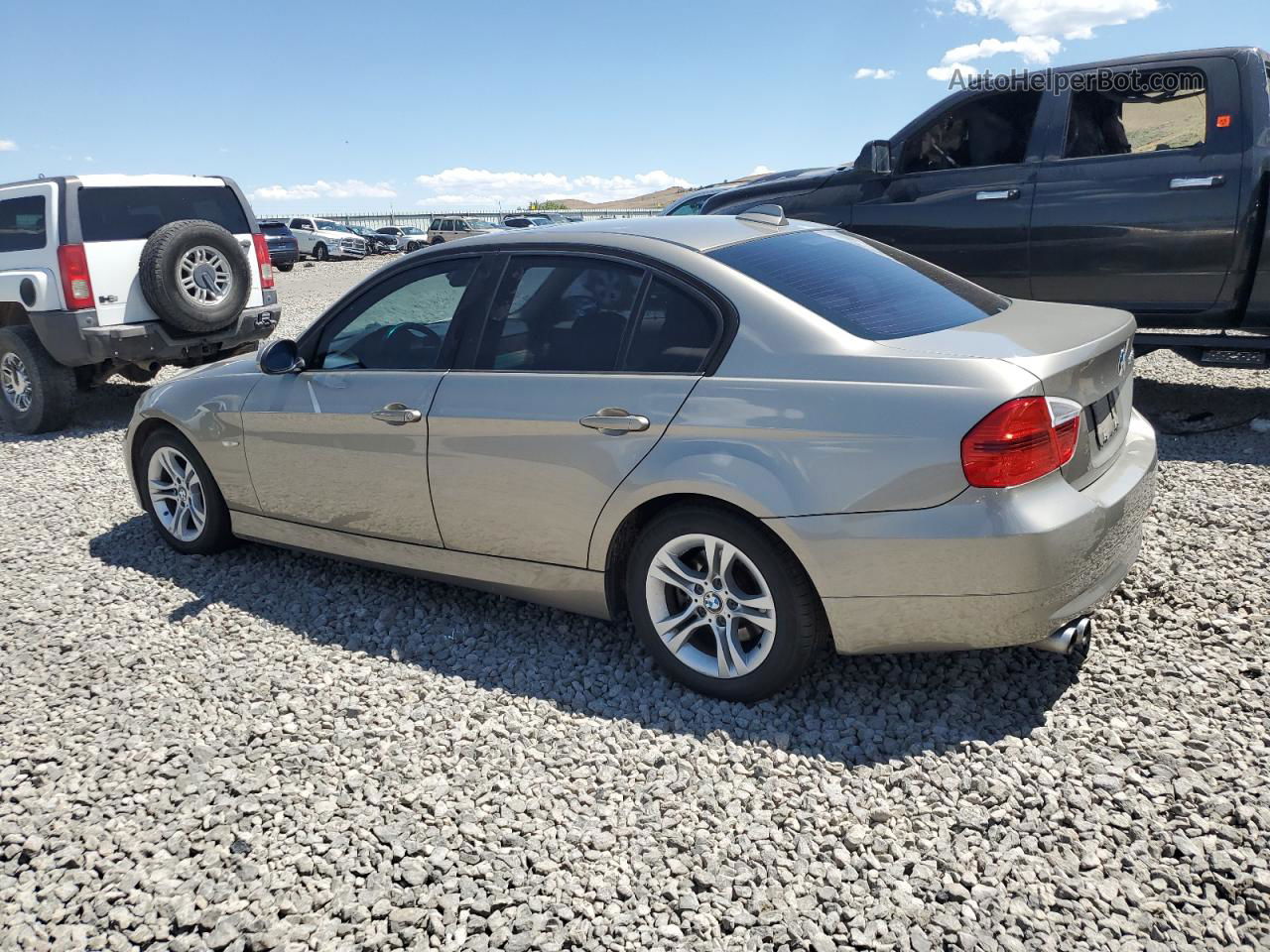 2008 Bmw 328 Xi Gold vin: WBAVC93538K040420