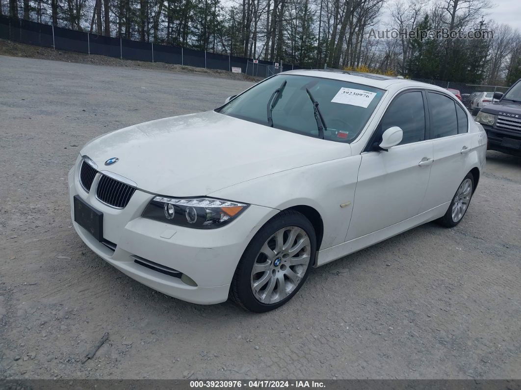 2008 Bmw 335xi   Белый vin: WBAVD53508A010531