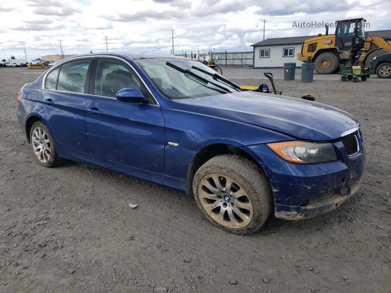 2008 Bmw 335 Xi Blue vin: WBAVD53508A253062