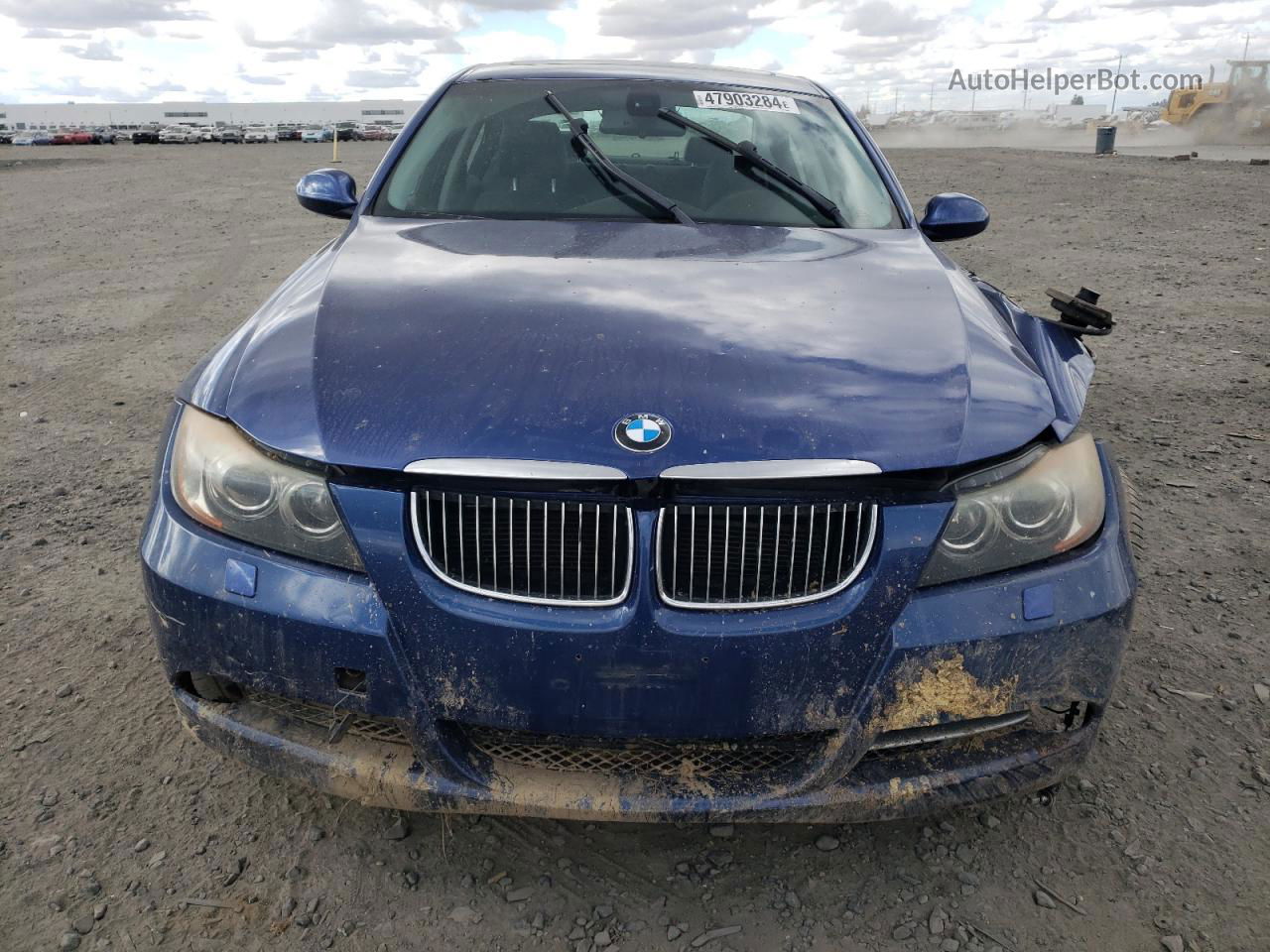 2008 Bmw 335 Xi Blue vin: WBAVD53508A253062