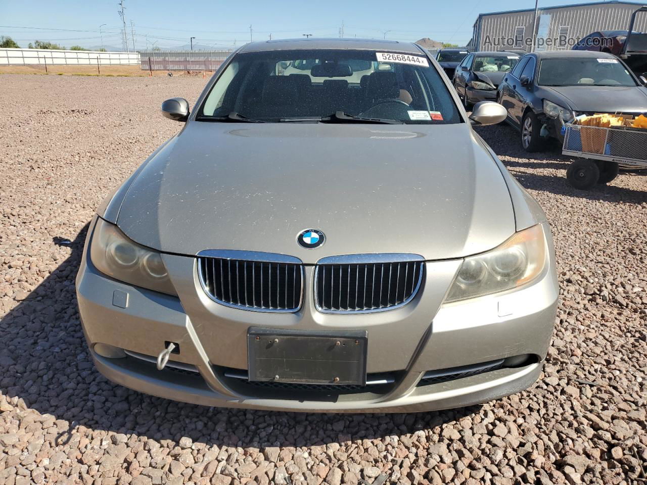 2008 Bmw 335 Xi Золотой vin: WBAVD53508A282710