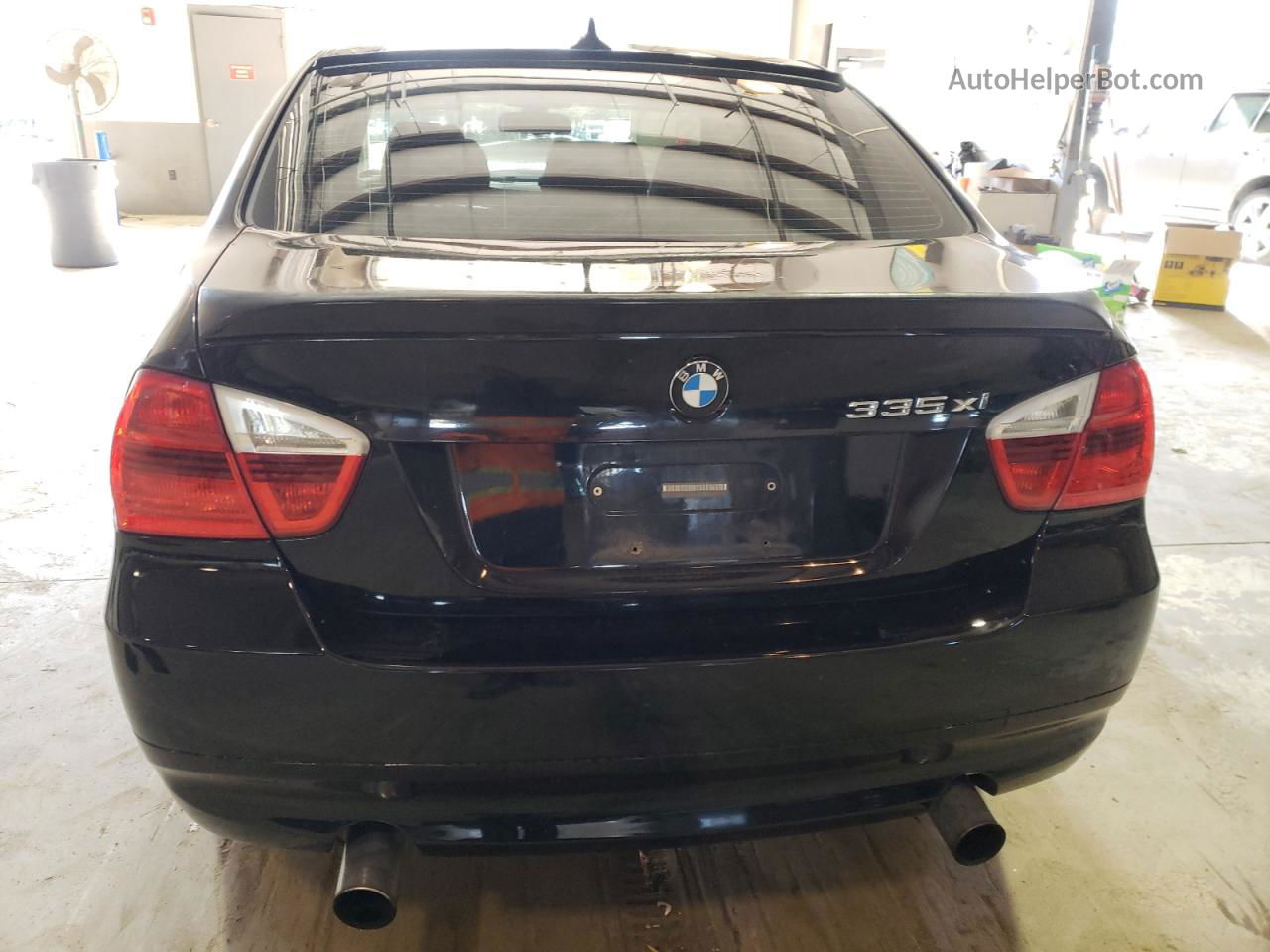 2008 Bmw 335 Xi Черный vin: WBAVD53508A283226