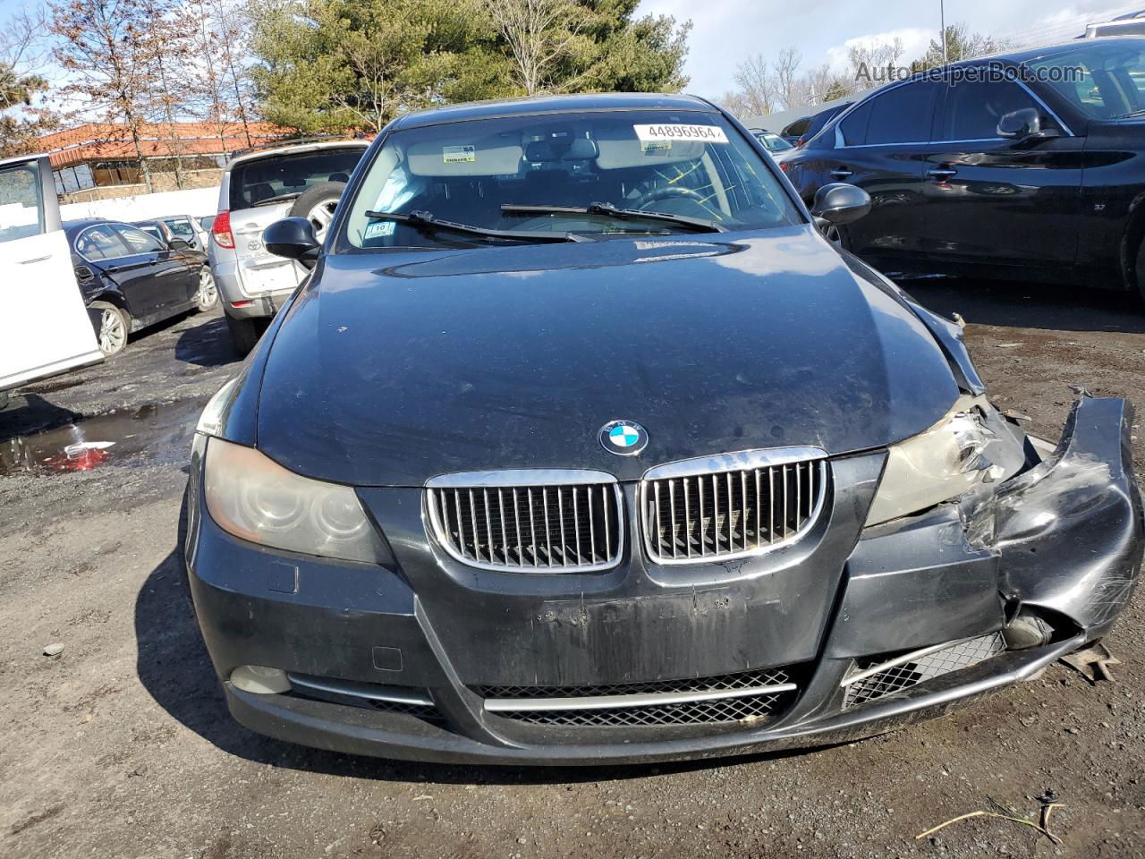 2008 Bmw 335 Xi Black vin: WBAVD53508A283596