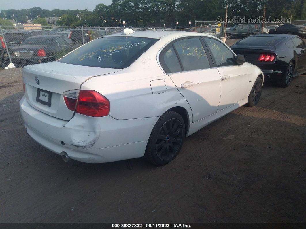 2008 Bmw 3 Series 335xi White vin: WBAVD53528A283678