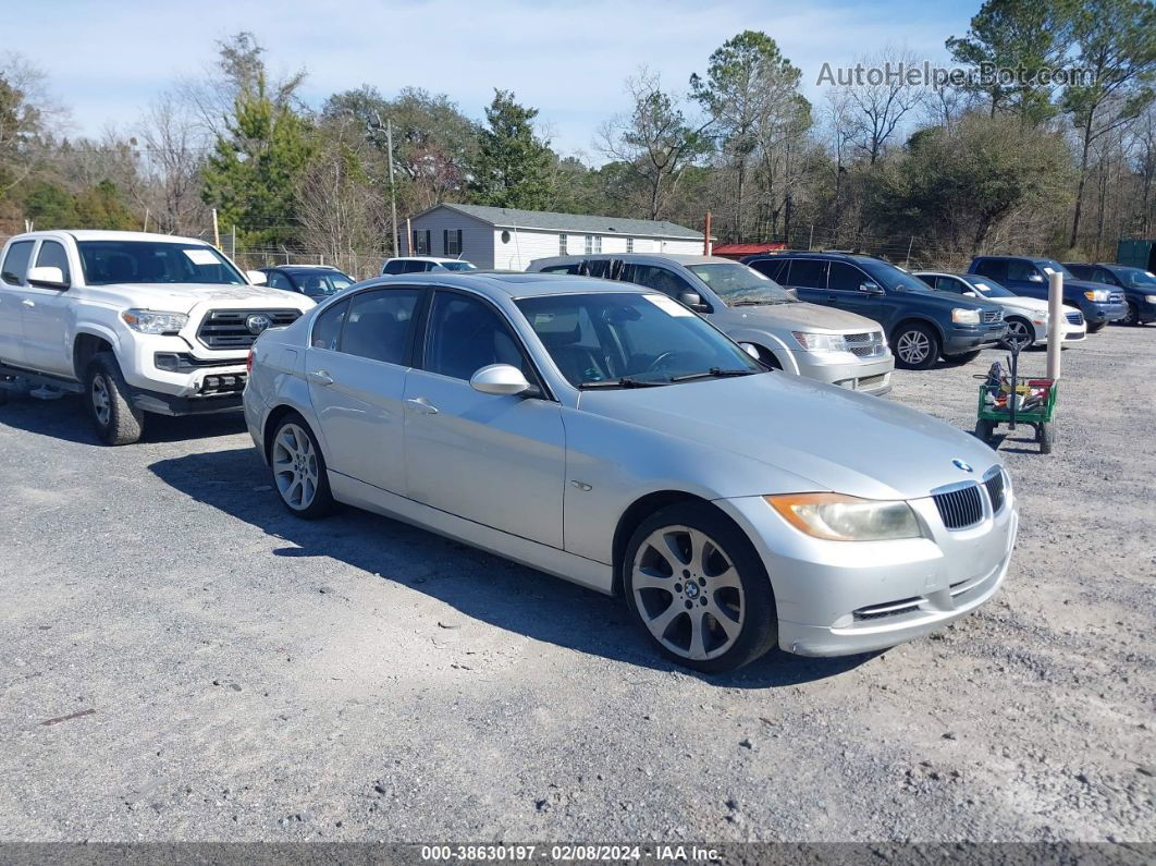 2008 Bmw 335xi   Silver vin: WBAVD53528A285124