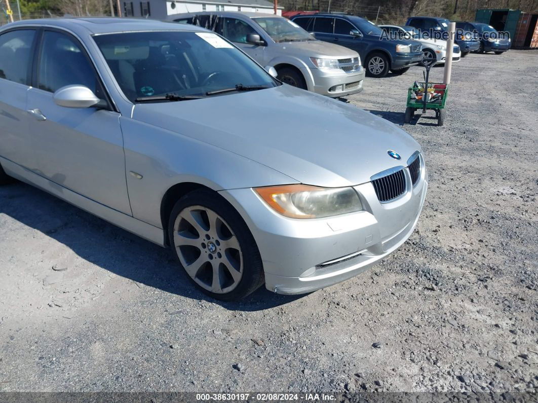 2008 Bmw 335xi   Silver vin: WBAVD53528A285124