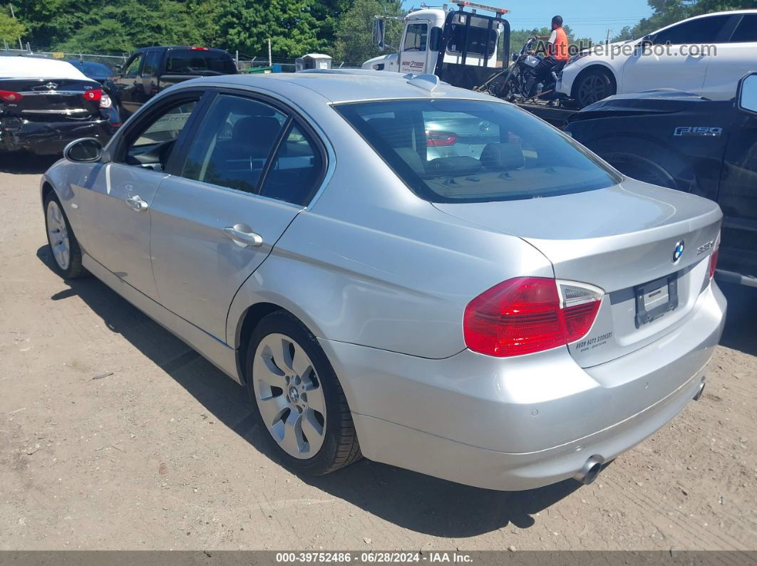 2008 Bmw 335xi   Silver vin: WBAVD53528A286192