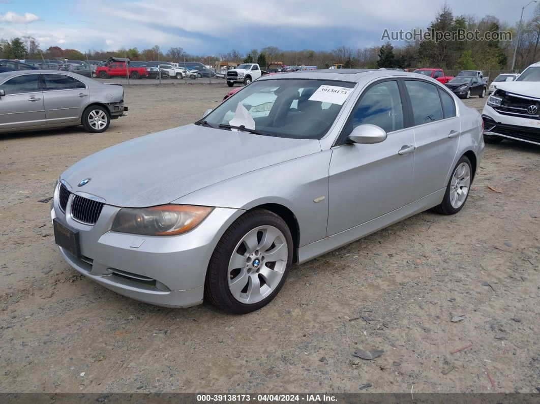 2008 Bmw 335xi   Silver vin: WBAVD53548A286274