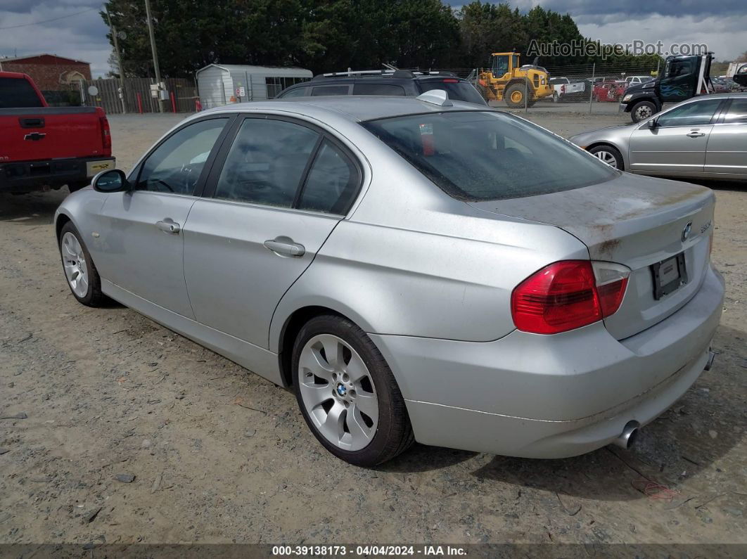 2008 Bmw 335xi   Silver vin: WBAVD53548A286274