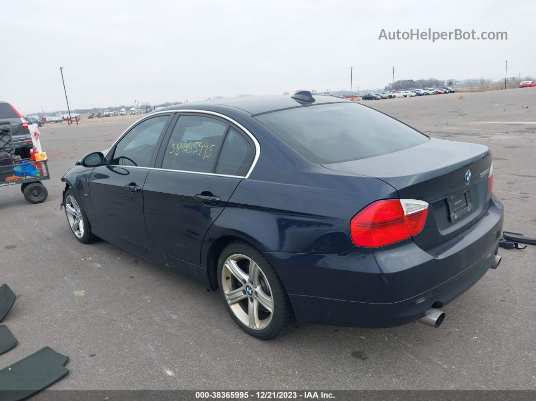 2008 Bmw 335xi   Blue vin: WBAVD53578A284695