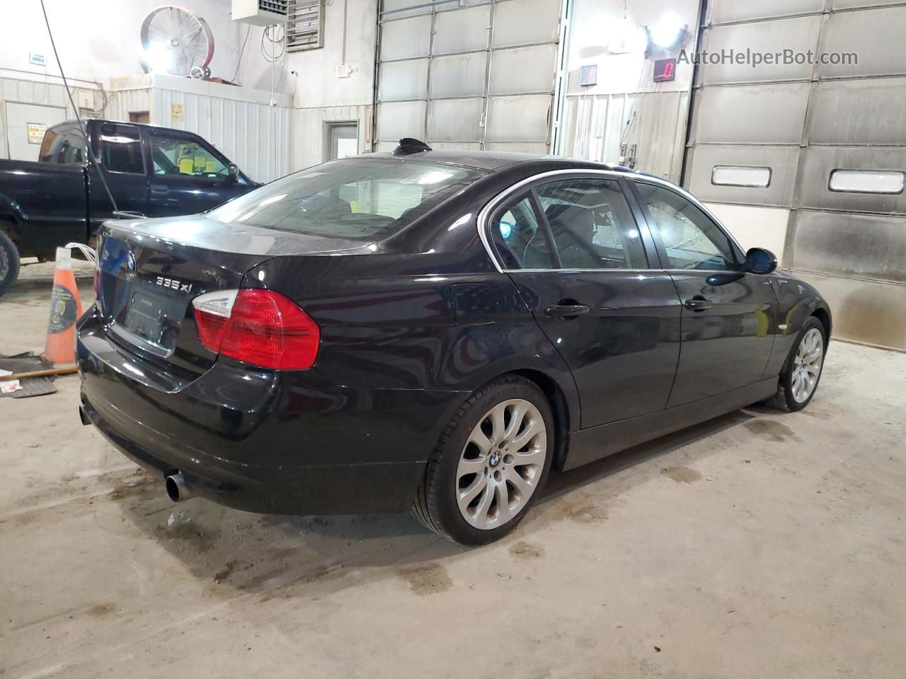 2008 Bmw 335 Xi Black vin: WBAVD53578A285166