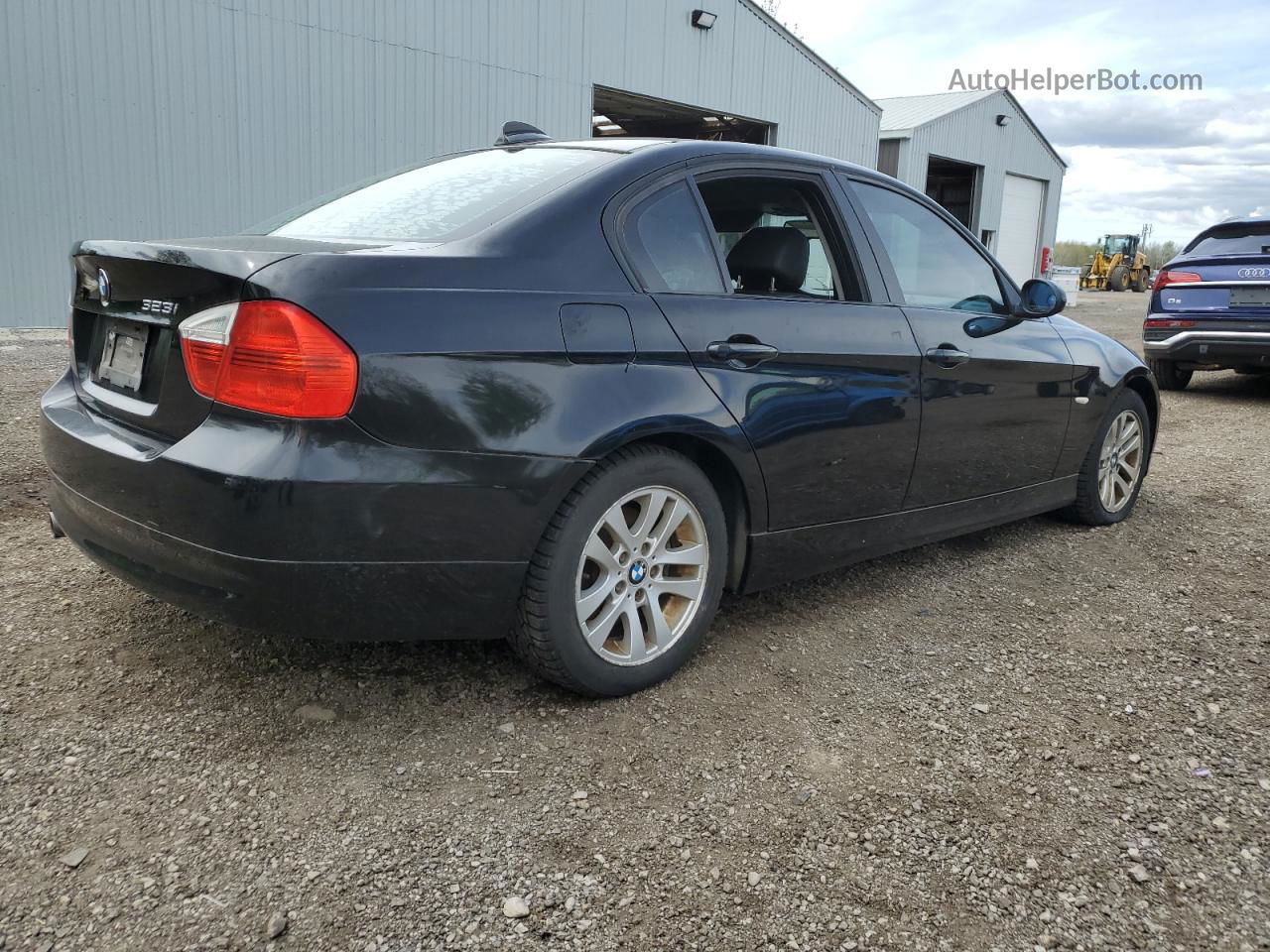 2008 Bmw 323 I Черный vin: WBAVH13518KC98814