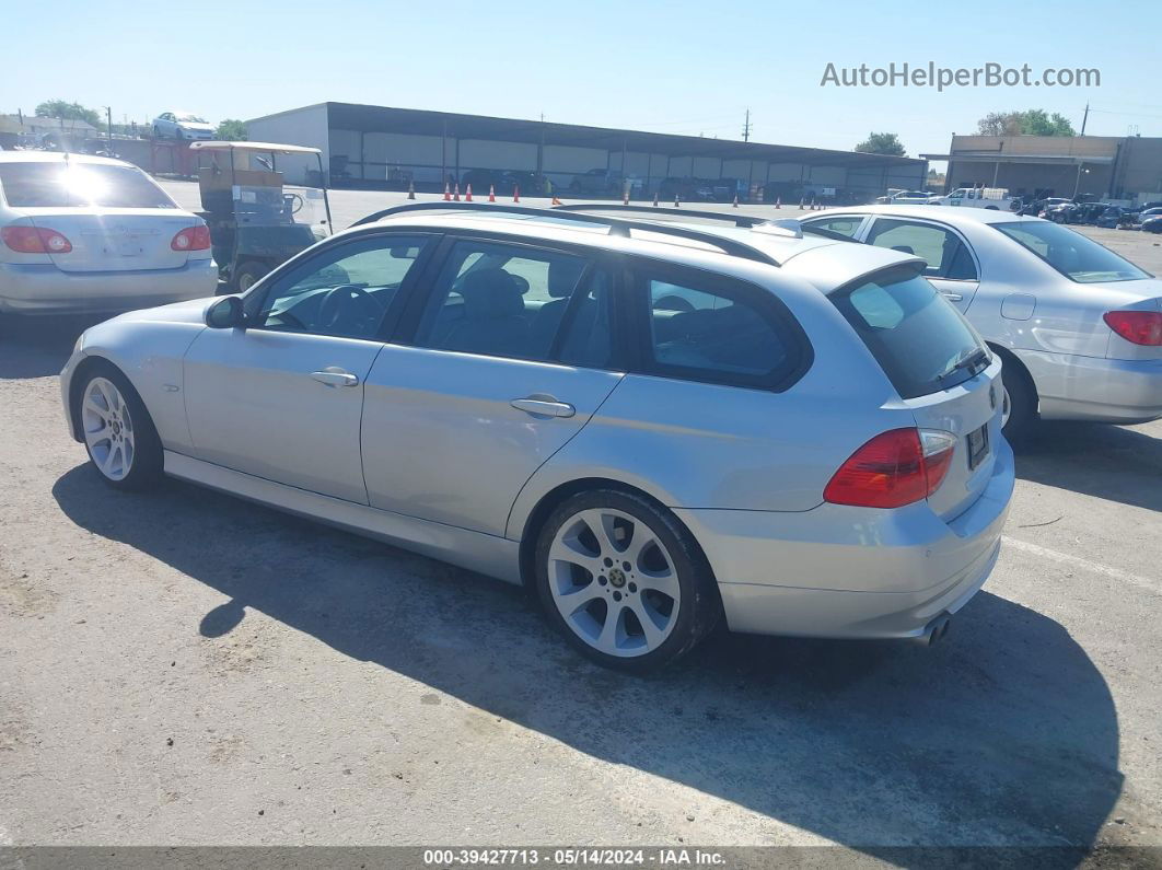 2008 Bmw 328i   Silver vin: WBAVS13598FX16740