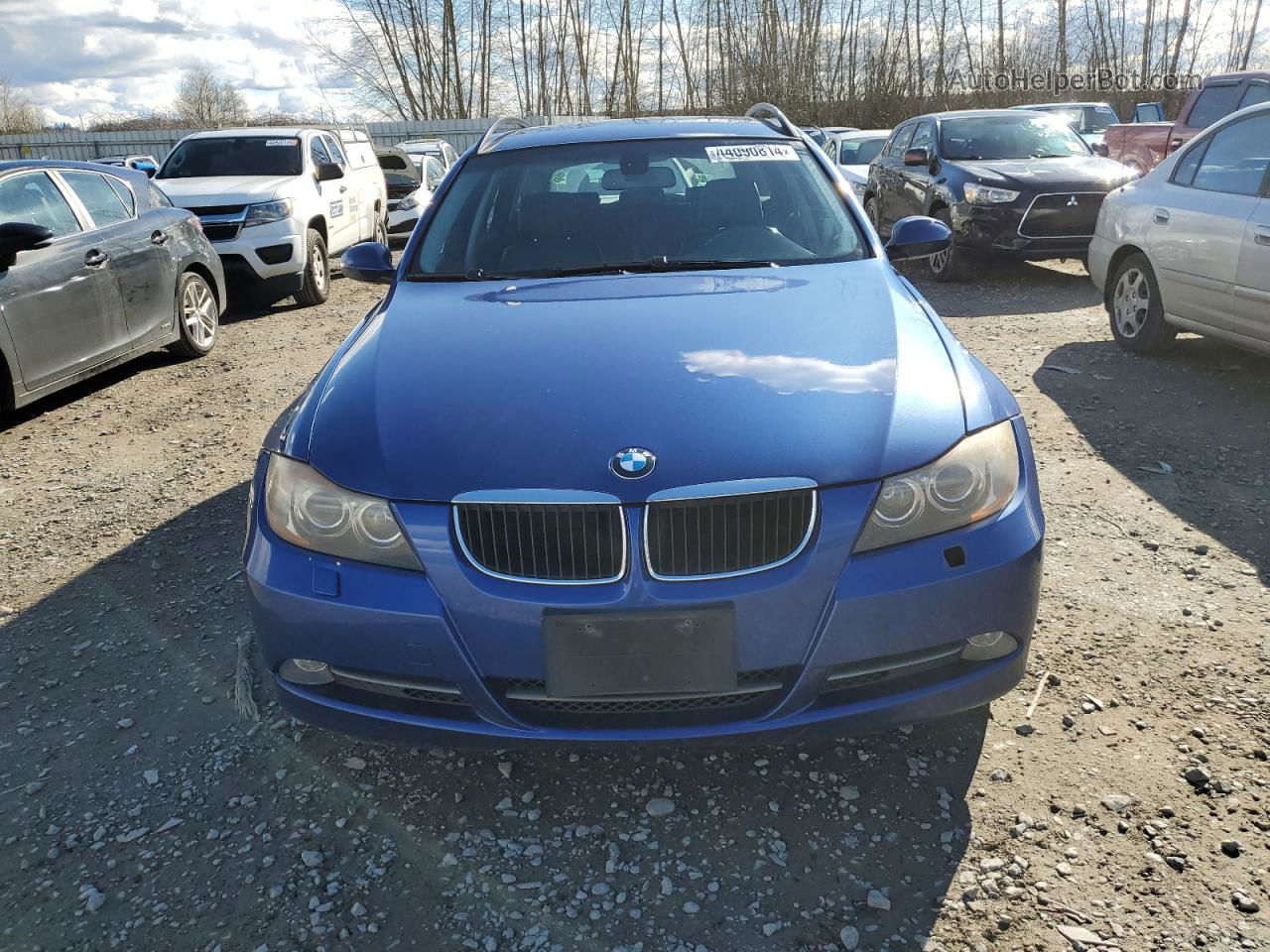 2008 Bmw 328 Xit Синий vin: WBAVT73548FZ37307