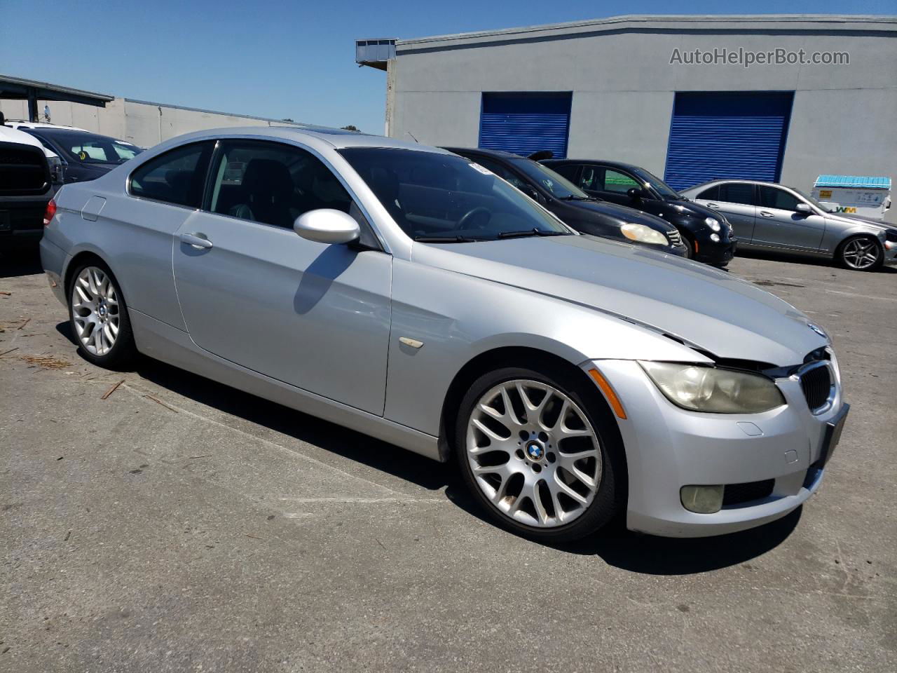 2008 Bmw 328 I Silver vin: WBAWB33518PU88842