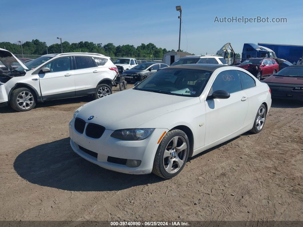 2008 Bmw 328i   White vin: WBAWB335X8P135208