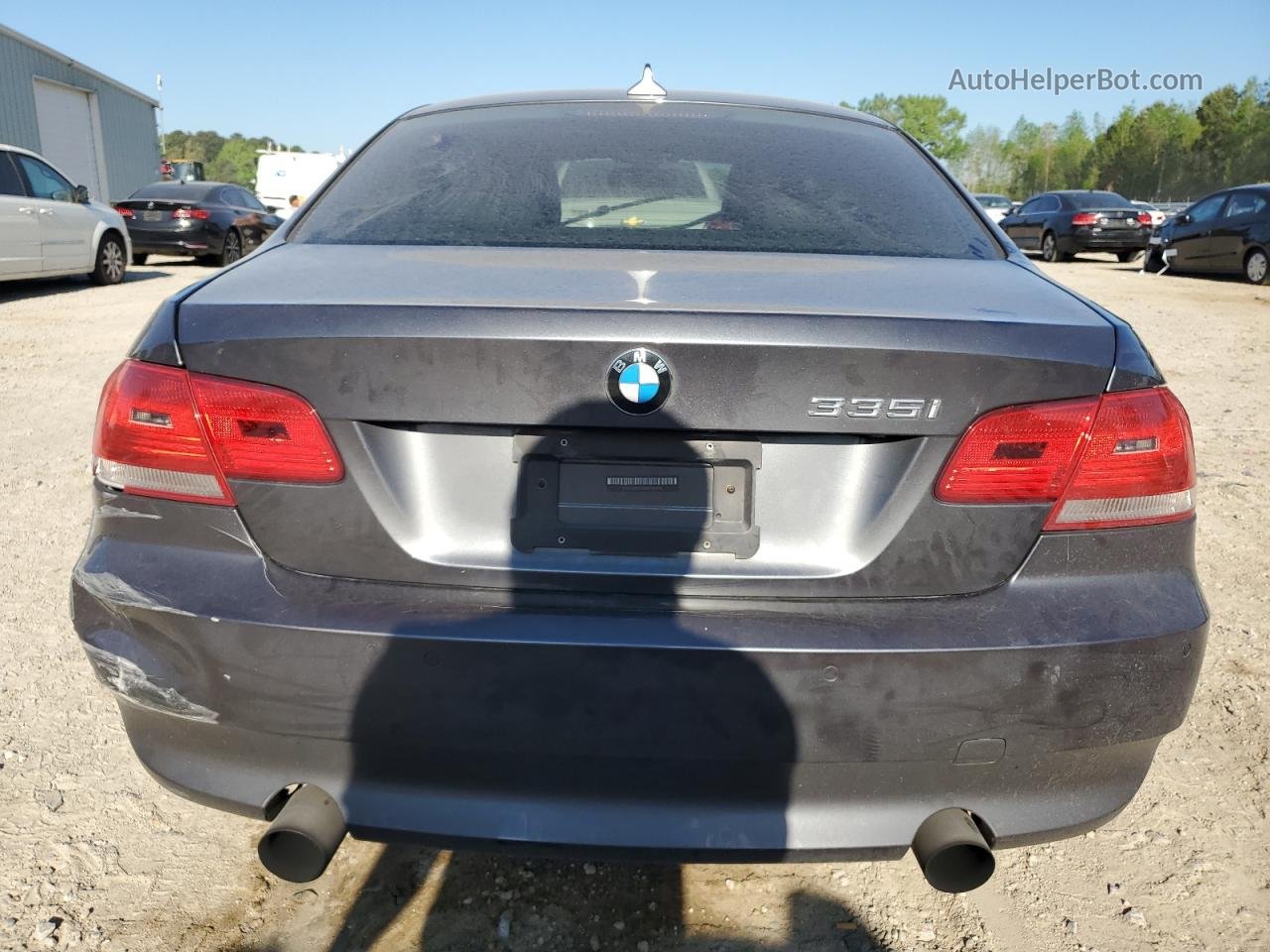 2008 Bmw 335 I Gray vin: WBAWB73508P041328