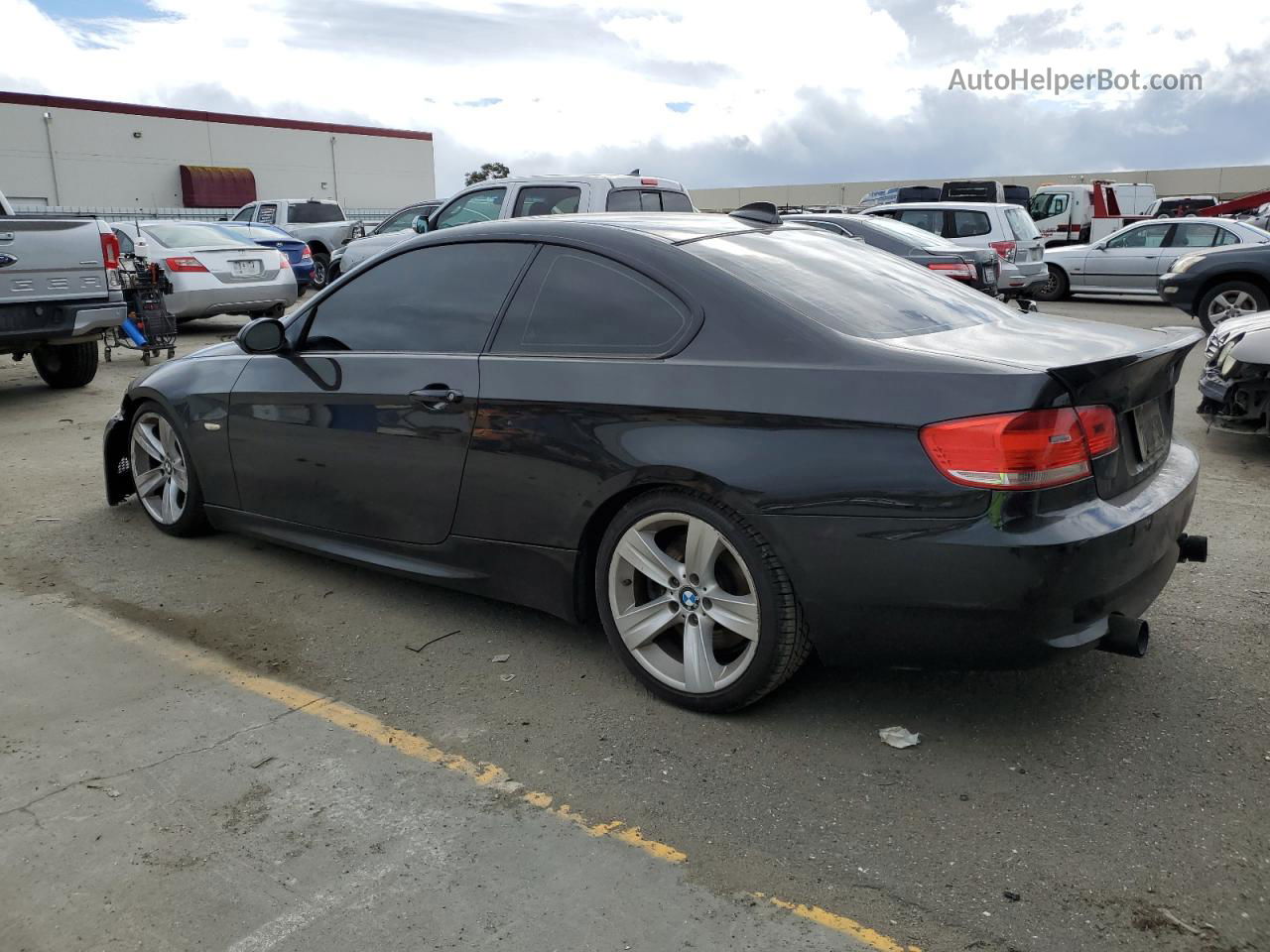 2008 Bmw 335 I Black vin: WBAWB73578P155780