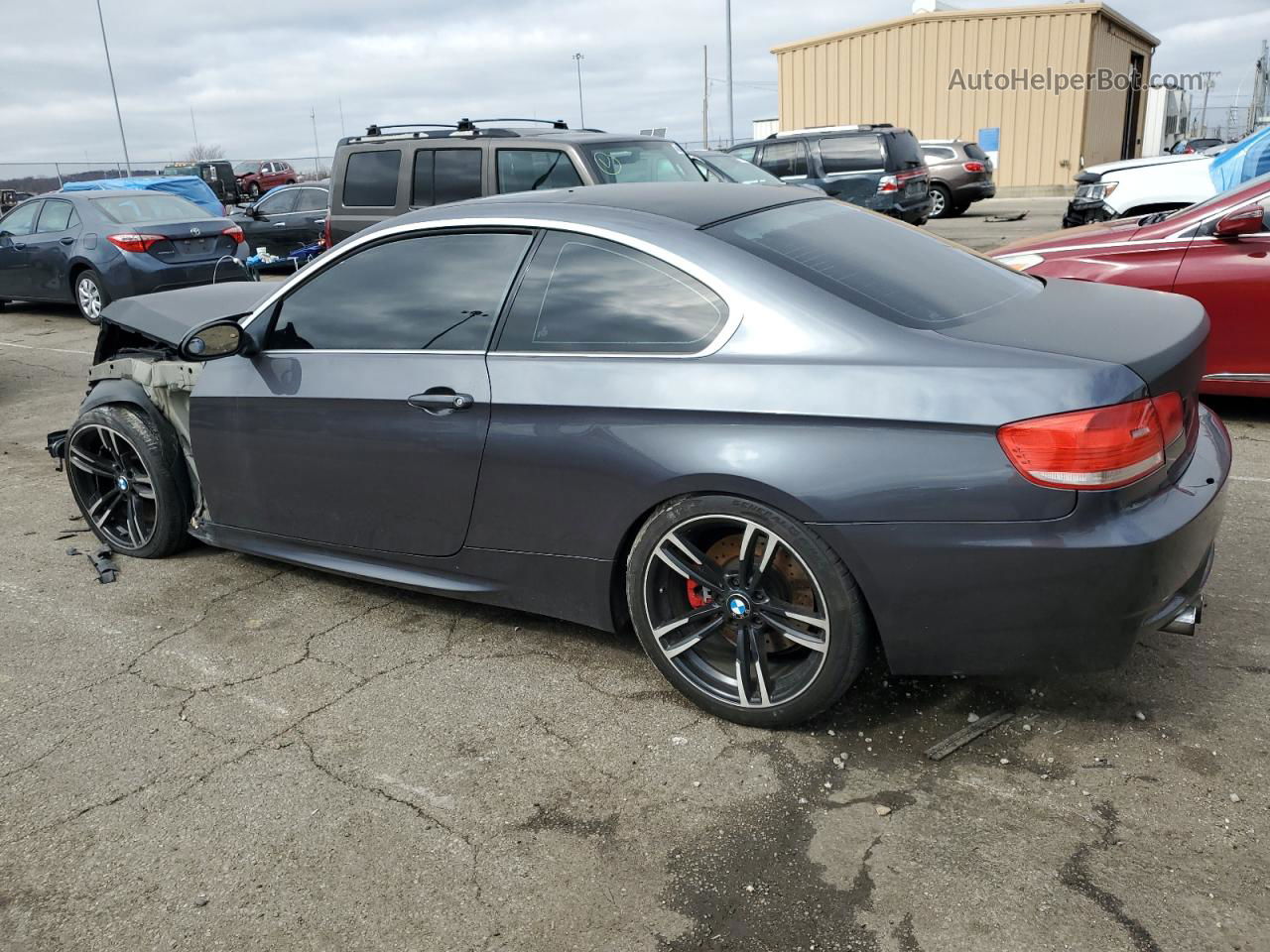 2008 Bmw 335 I Gray vin: WBAWB73588P041920