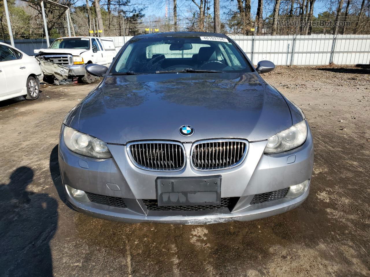 2008 Bmw 328 Xi Blue vin: WBAWC33588PD08160