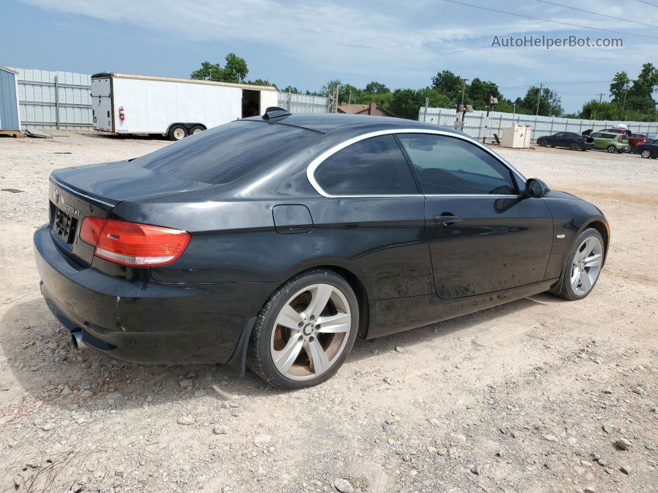 2008 Bmw 335 Xi Black vin: WBAWC73538E067446