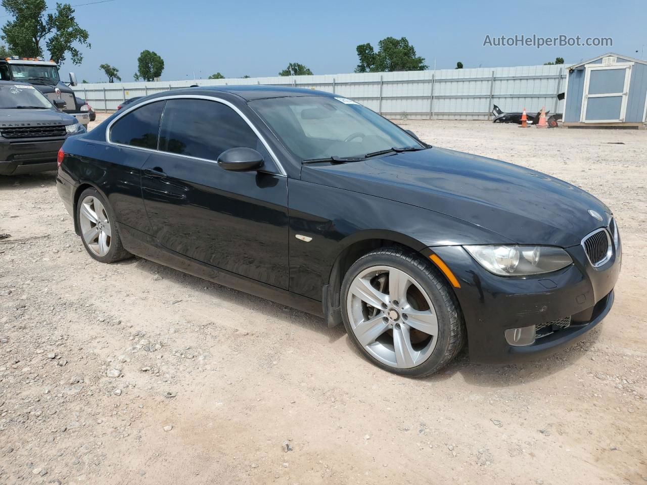 2008 Bmw 335 Xi Black vin: WBAWC73538E067446