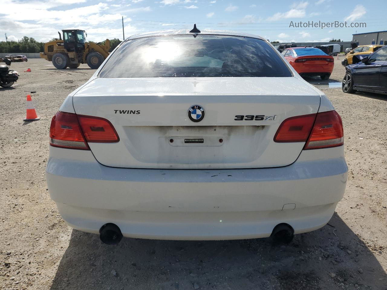 2008 Bmw 335 Xi White vin: WBAWC73568E067389