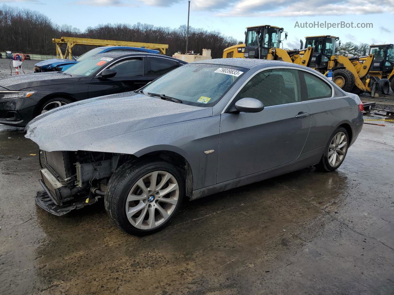 2008 Bmw 335 Xi Gray vin: WBAWC73578E062542